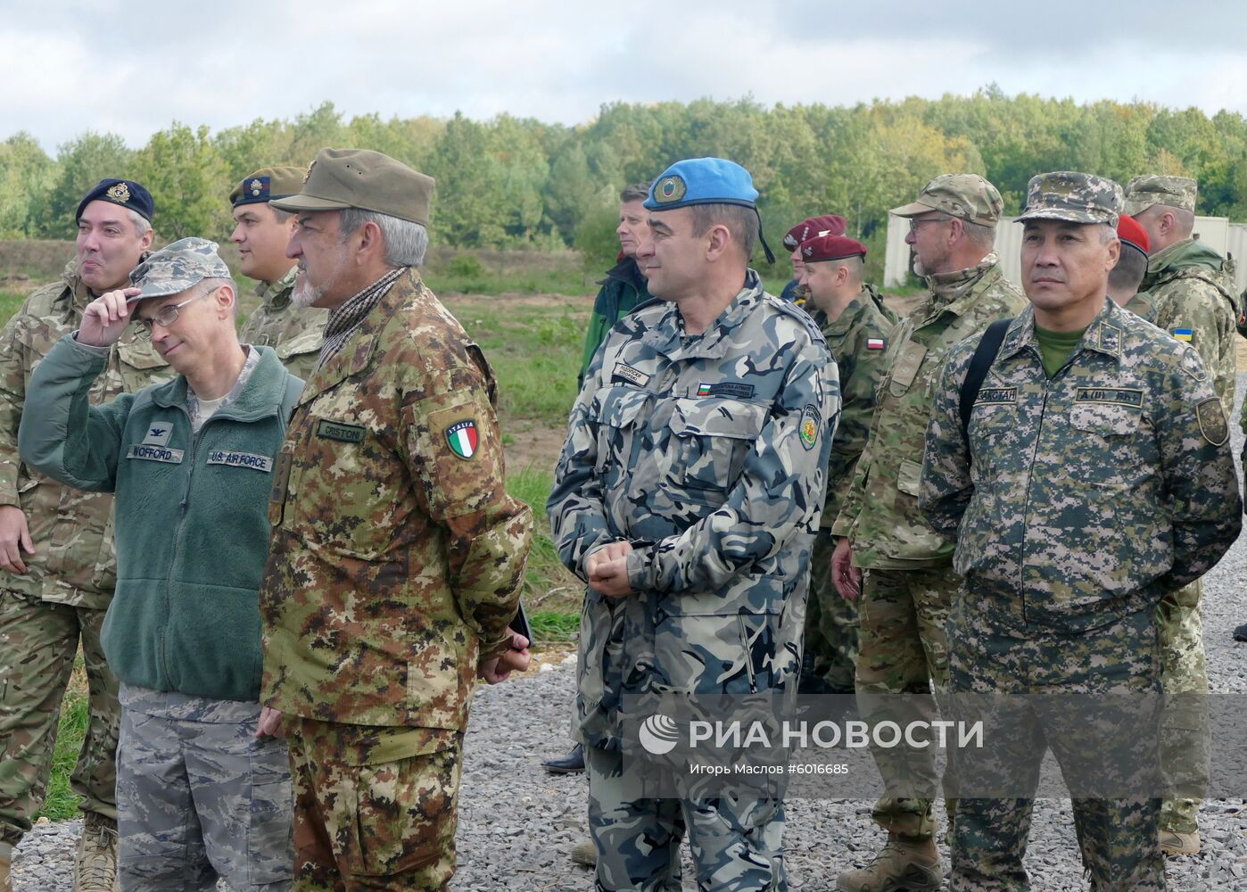 Международные военные учения Rapid Trident-2019 во Львовской области