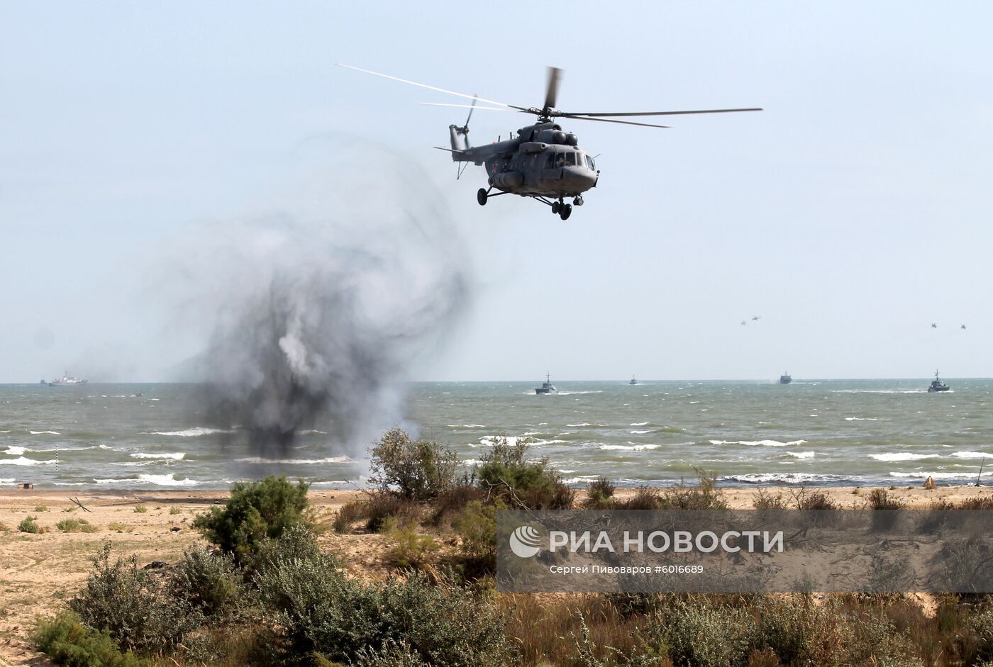 Командно-штабные учения "Центр-2019" в Дагестане