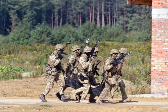 Международные военные учения Rapid Trident-2019 во Львовской области