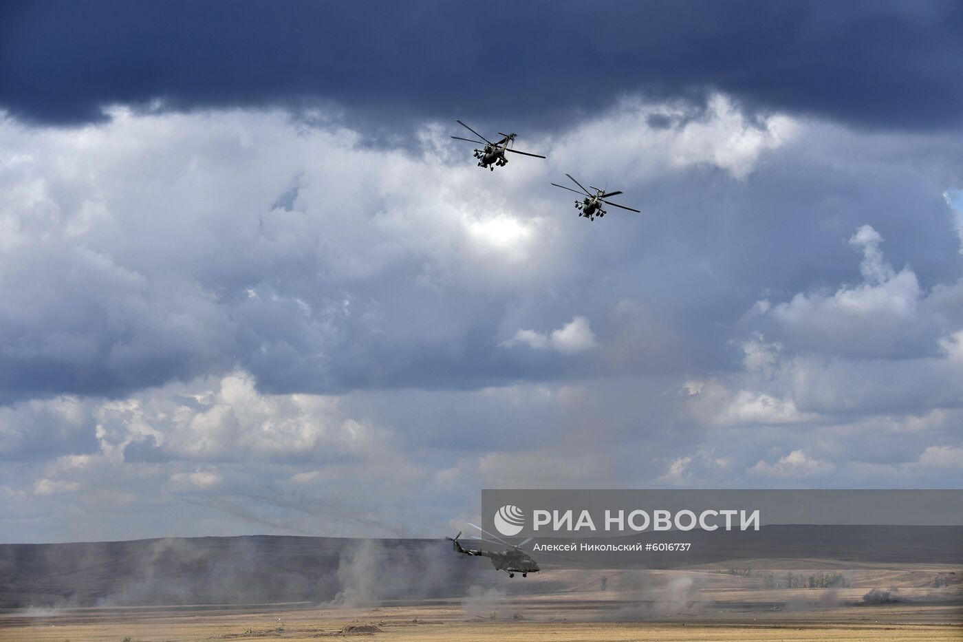 Учения "Центр-2019" в Оренбургской области