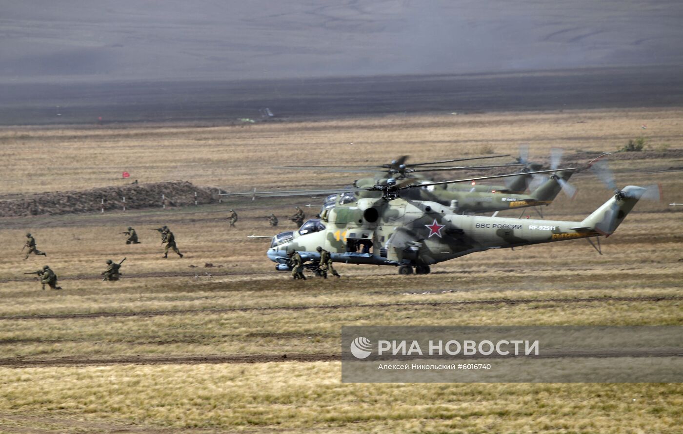 Учения "Центр-2019" в Оренбургской области