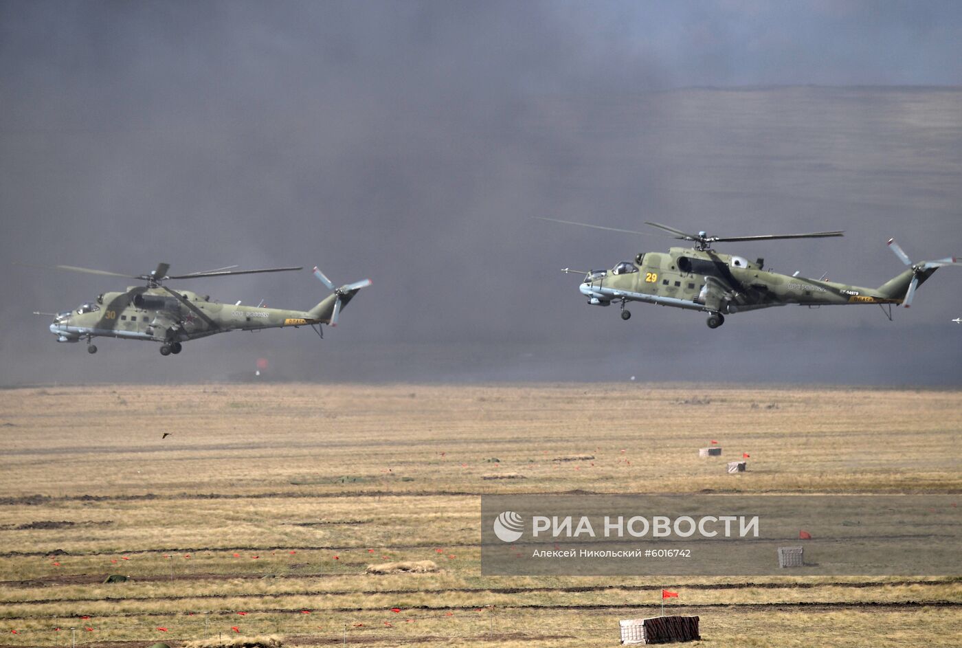 Учения "Центр-2019" в Оренбургской области