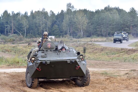 Международные военные учения Rapid Trident-2019 во Львовской области