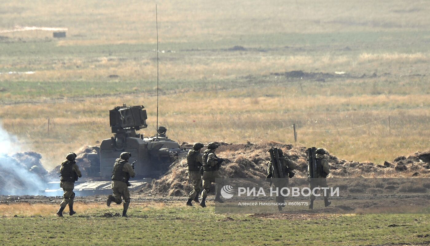 Учения "Центр-2019" в Оренбургской области