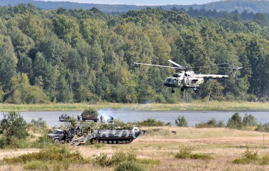 Международные военные учения Rapid Trident-2019 во Львовской области