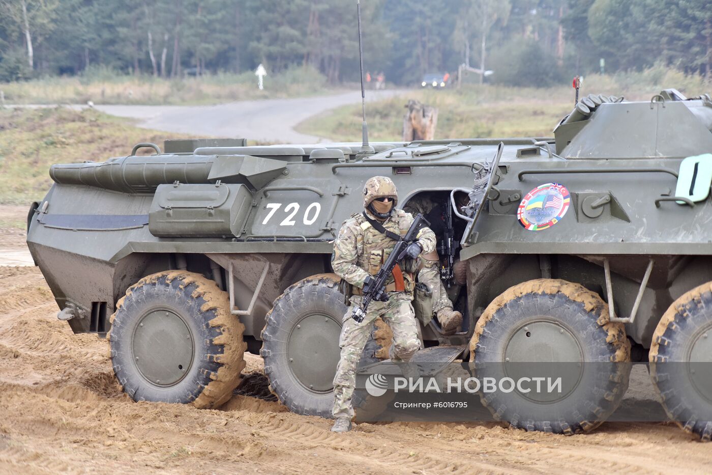 Международные военные учения Rapid Trident-2019 во Львовской области