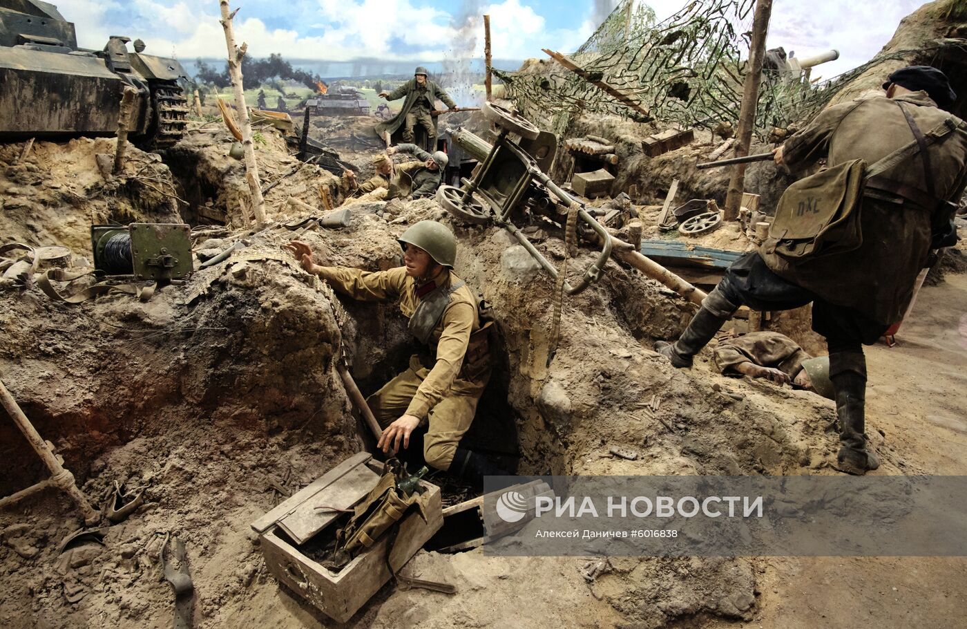 Трехмерная панорама "Память говорит. Дорога через войну" в Санкт-Петербурге  