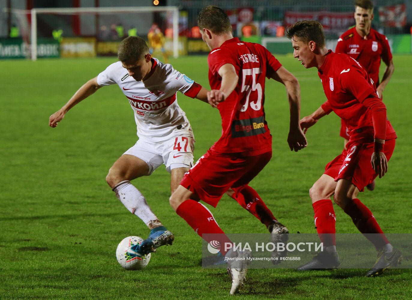 Футбол. РПЛ. Матч "Уфа" - "Спартак"