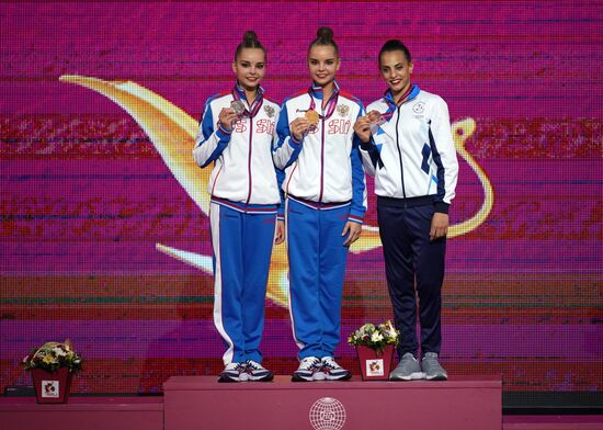 Художественная гимнастика. Чемпионат мира. Пятый день