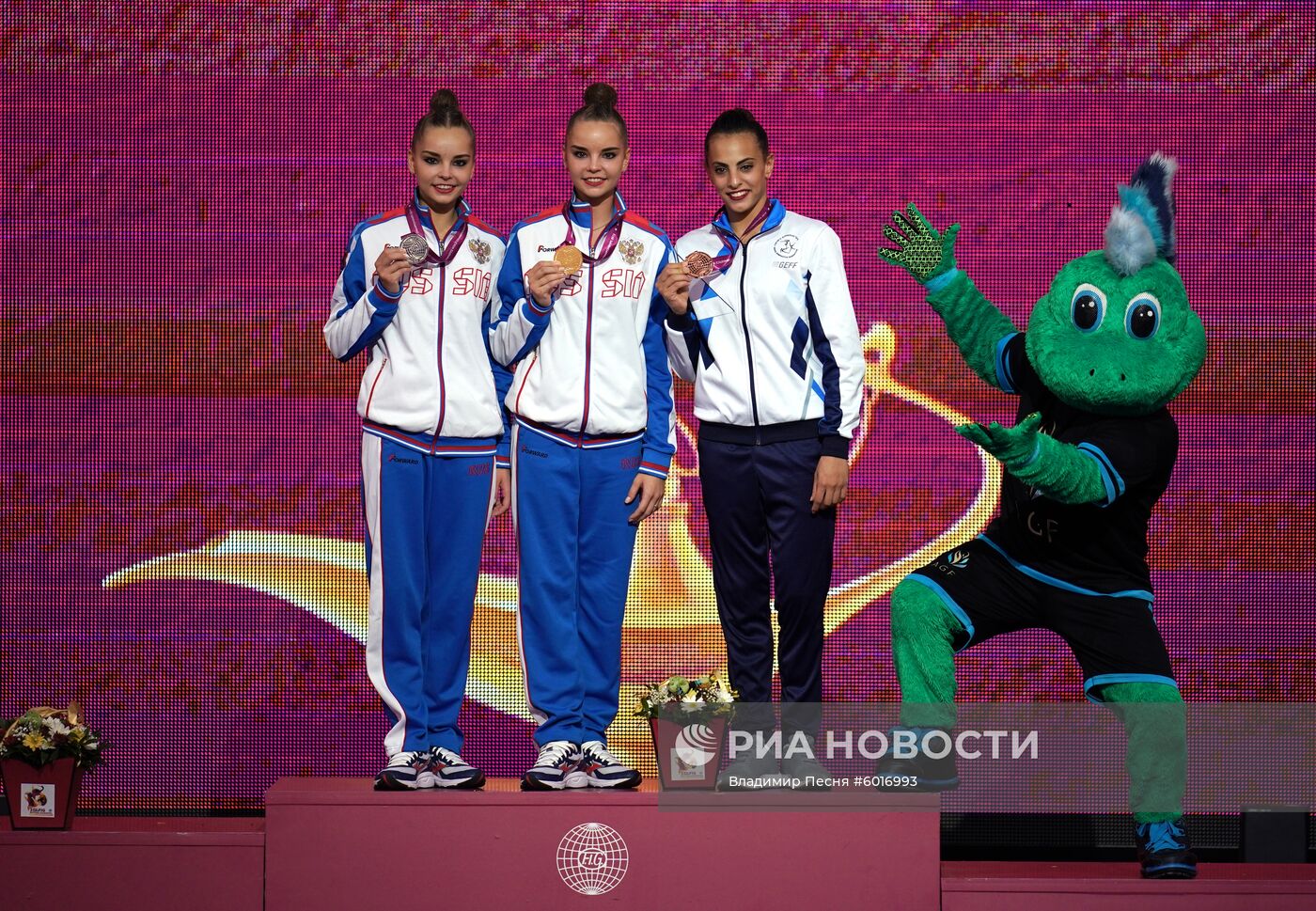 Художественная гимнастика. Чемпионат мира. Пятый день