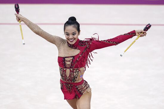 Художественная гимнастика. Чемпионат мира. Пятый день