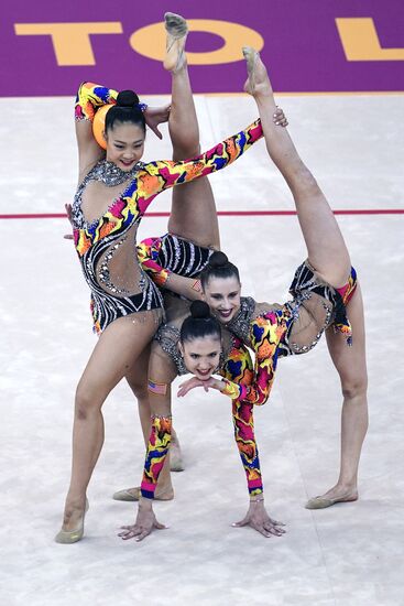 Художественная гимнастика. Чемпионат мира. Шестой день