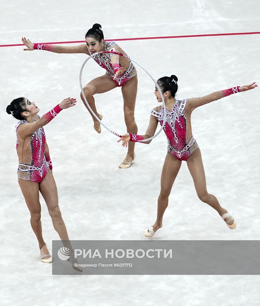 Художественная гимнастика. Чемпионат мира. Шестой день