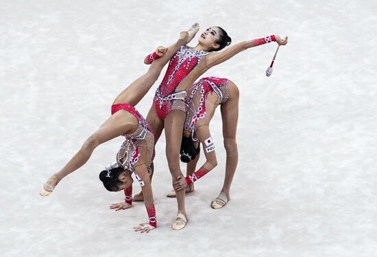 Художественная гимнастика. Чемпионат мира. Шестой день