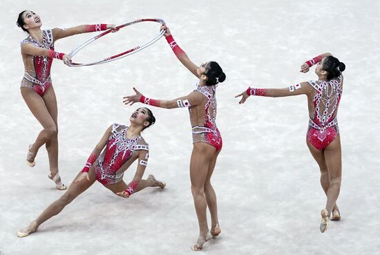 Художественная гимнастика. Чемпионат мира. Шестой день