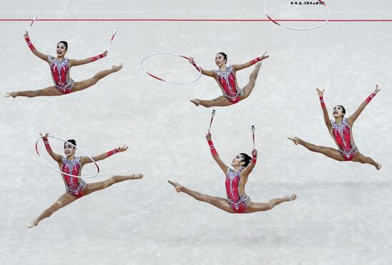 Художественная гимнастика. Чемпионат мира. Шестой день