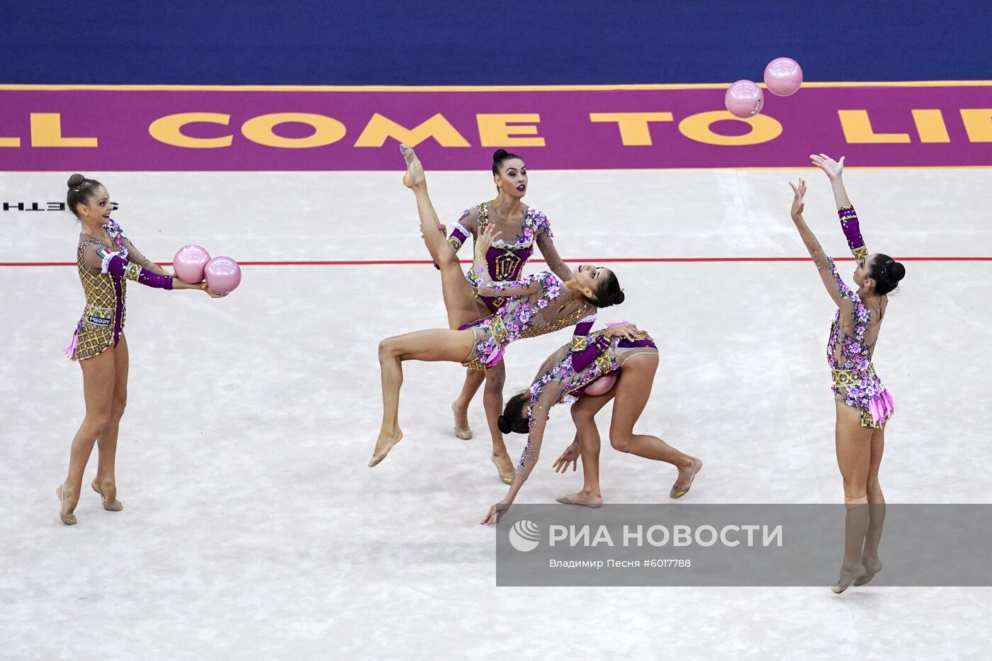 Художественная гимнастика. Чемпионат мира. Шестой день