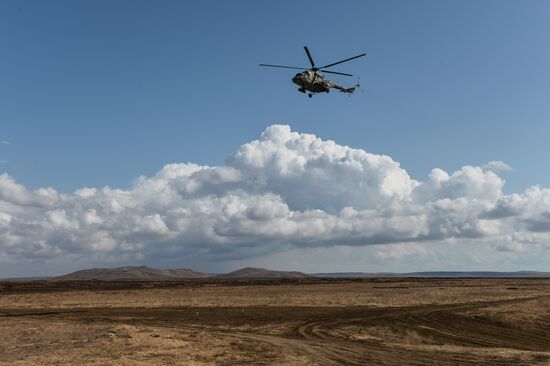 Тактические учения Черноморского флота