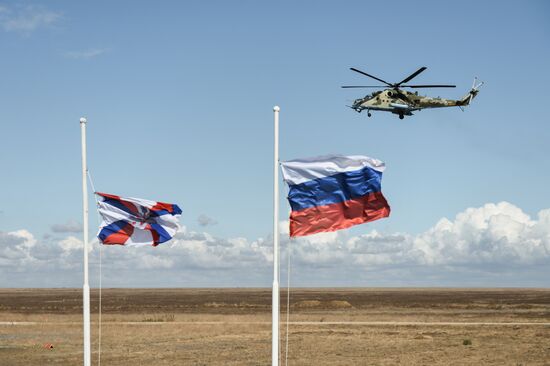 Тактические учения Черноморского флота