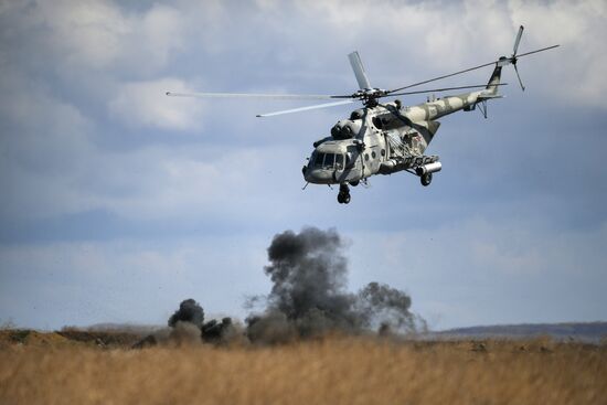 Тактические учения Черноморского флота