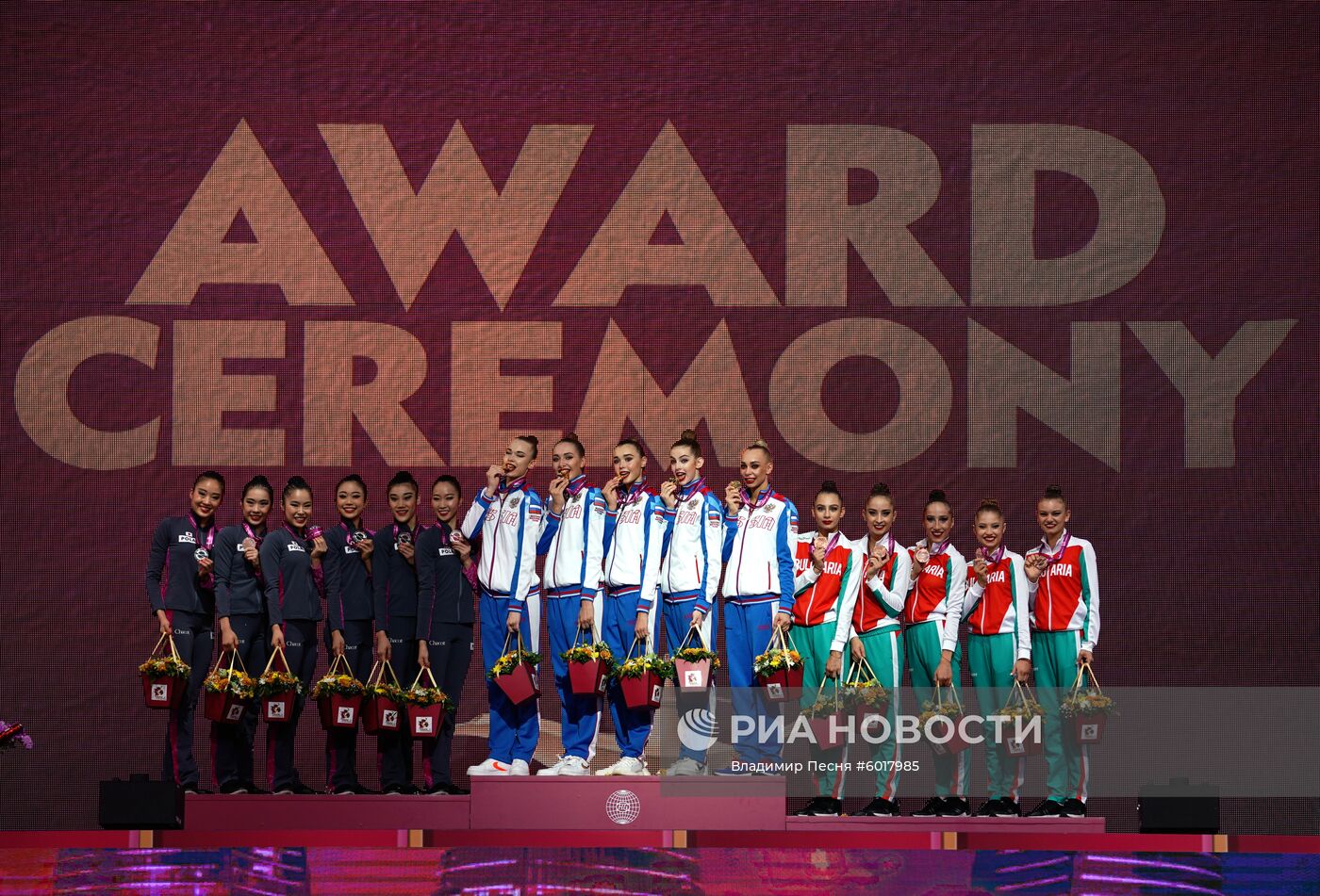 Художественная гимнастика. Чемпионат мира. Шестой день