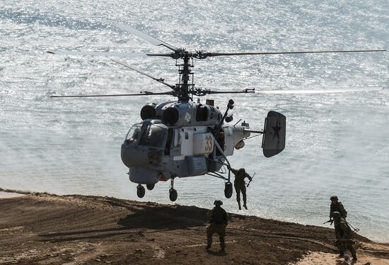 Тактические учения Черноморского флота