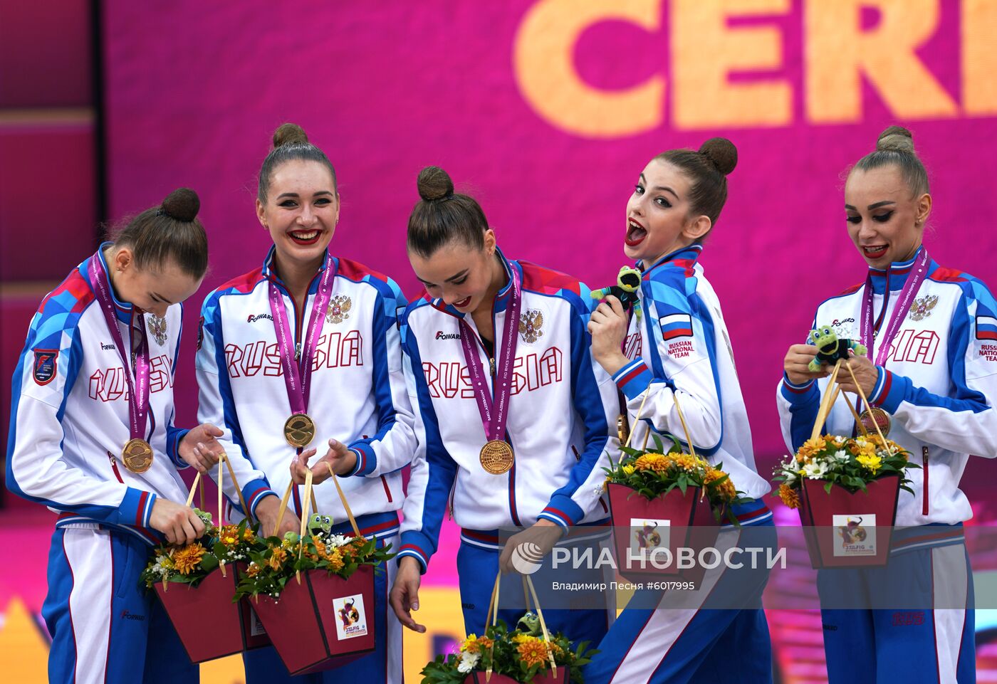 Художественная гимнастика. Чемпионат мира. Шестой день