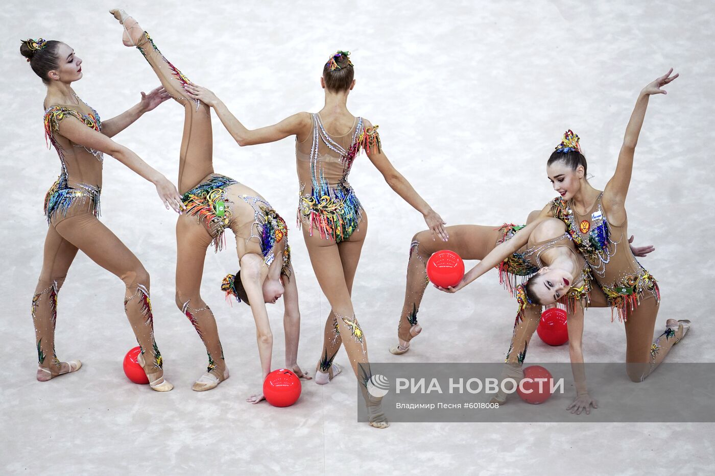 Художественная гимнастика. Чемпионат мира. Шестой день