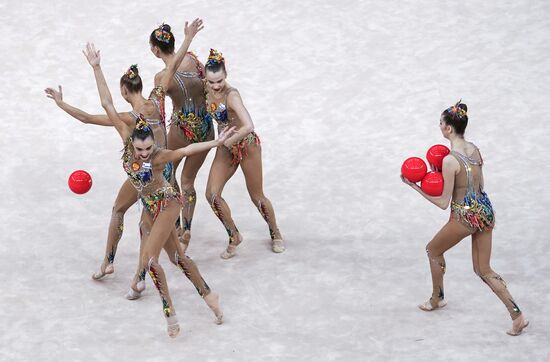 Художественная гимнастика. Чемпионат мира. Шестой день