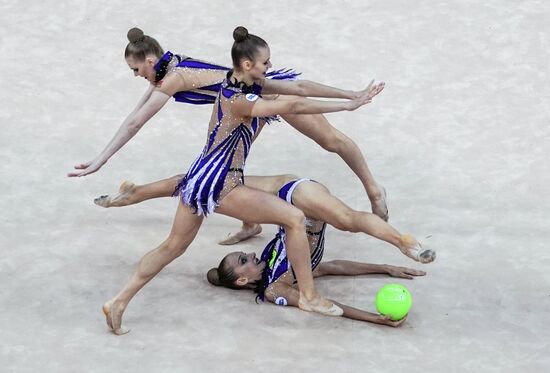 Художественная гимнастика. Чемпионат мира. Шестой день