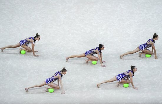 Художественная гимнастика. Чемпионат мира. Шестой день