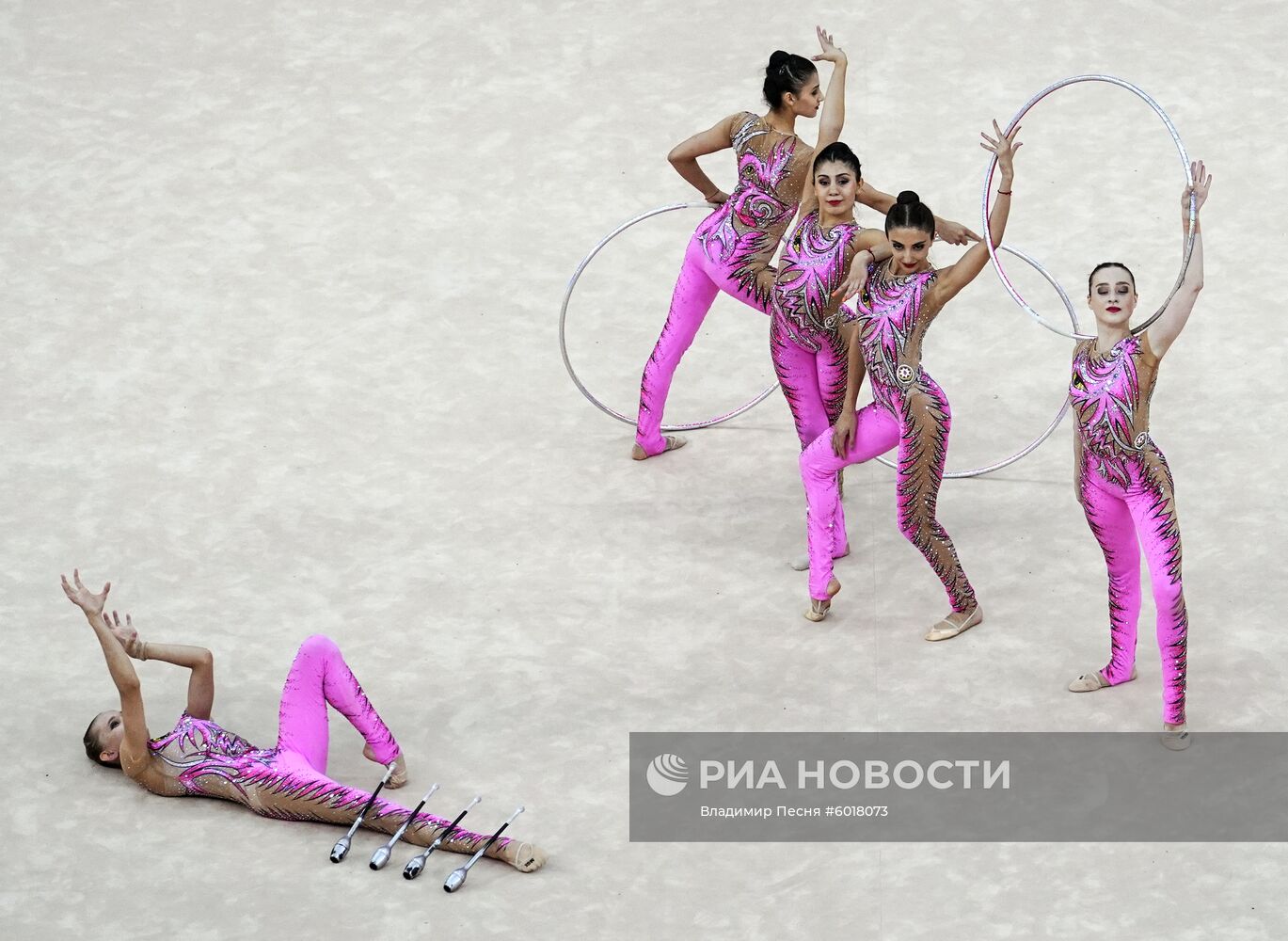 Художественная гимнастика. Чемпионат мира. Шестой день