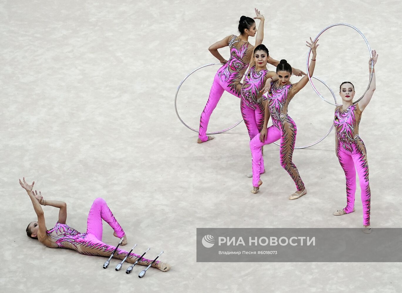 Художественная гимнастика. Чемпионат мира. Шестой день