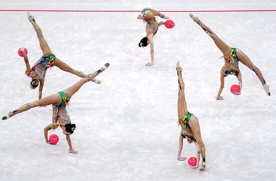 Художественная гимнастика. Чемпионат мира. Шестой день