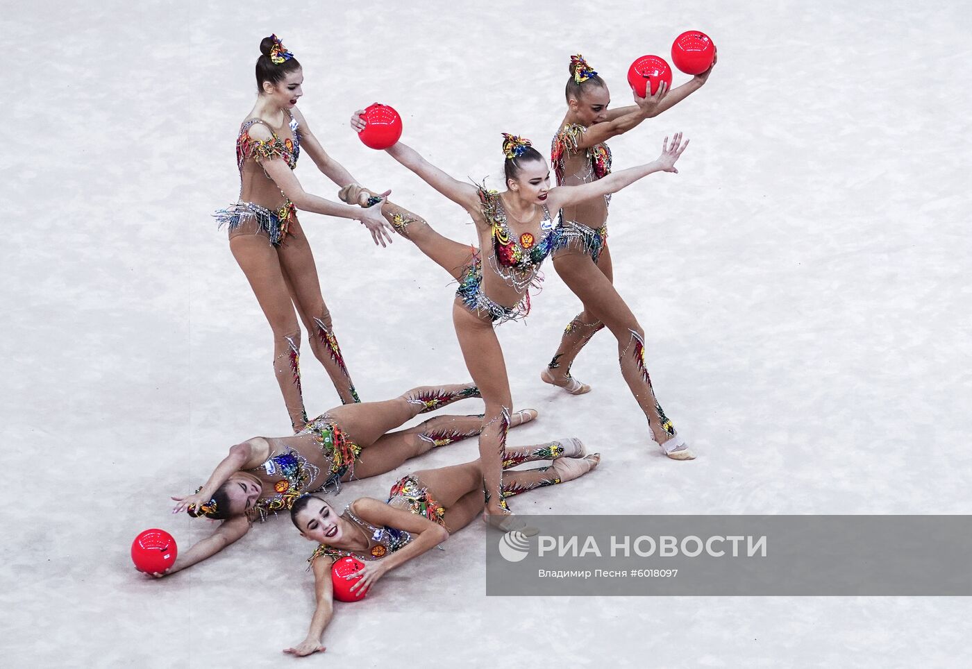 Художественная гимнастика. Чемпионат мира. Шестой день