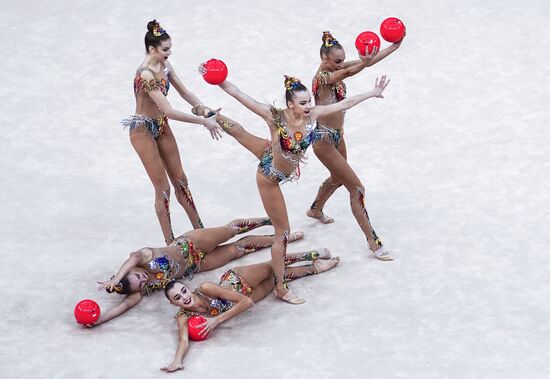 Художественная гимнастика. Чемпионат мира. Шестой день