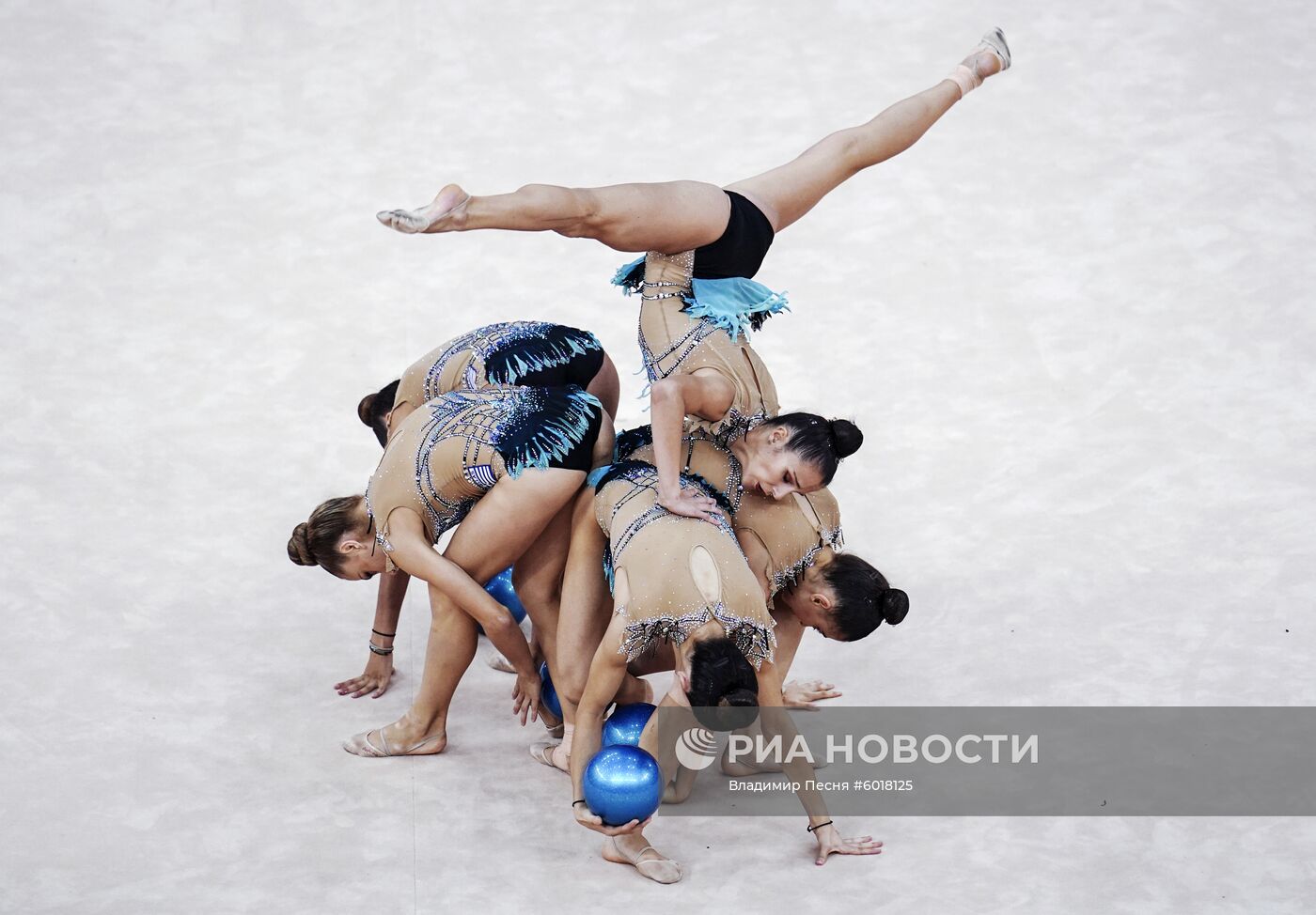 Художественная гимнастика. Чемпионат мира. Шестой день