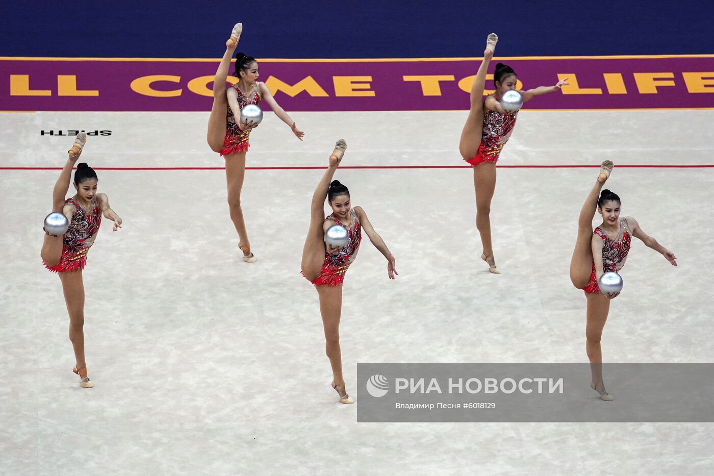 Художественная гимнастика. Чемпионат мира. Шестой день