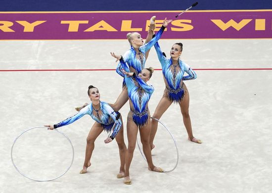Художественная гимнастика. Чемпионат мира. Шестой день