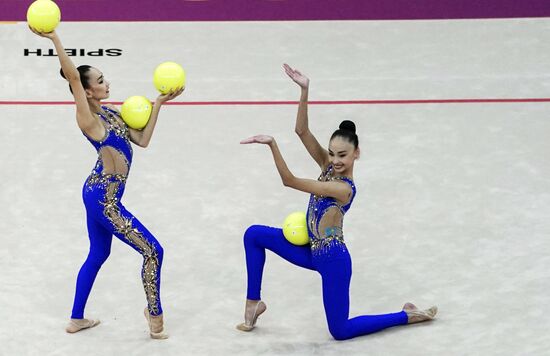 Художественная гимнастика. Чемпионат мира. Шестой день