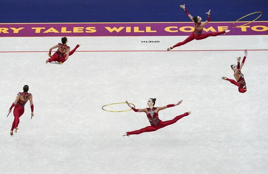 Художественная гимнастика. Чемпионат мира. Шестой день