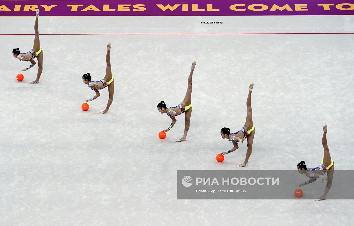 Художественная гимнастика. Чемпионат мира. Шестой день