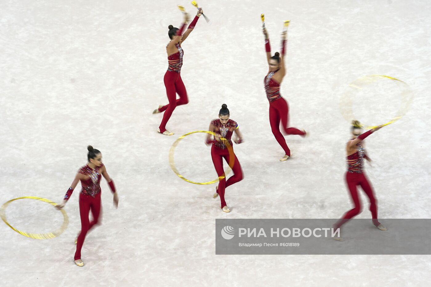 Художественная гимнастика. Чемпионат мира. Шестой день