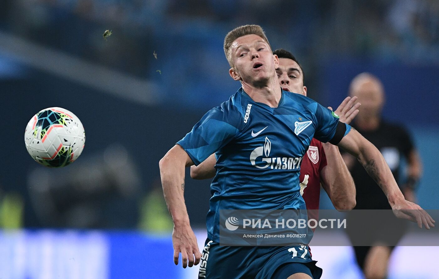 Футбол. РПЛ. Матч "Зенит" - "Рубин"