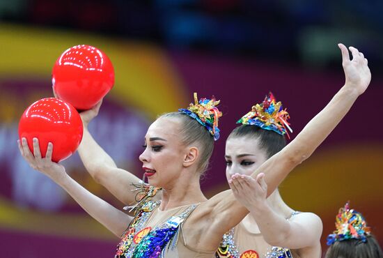 Художественная гимнастика. Чемпионат мира. Седьмой день