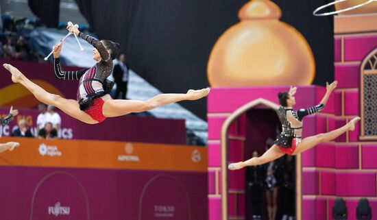 Художественная гимнастика. Чемпионат мира. Седьмой день