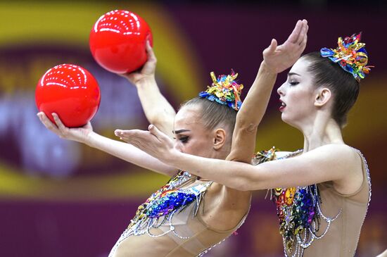 Художественная гимнастика. Чемпионат мира. Седьмой день