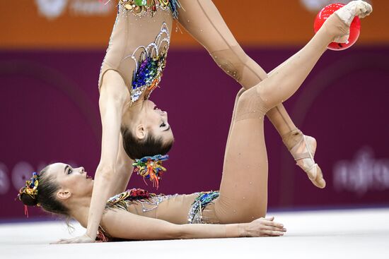 Художественная гимнастика. Чемпионат мира. Седьмой день