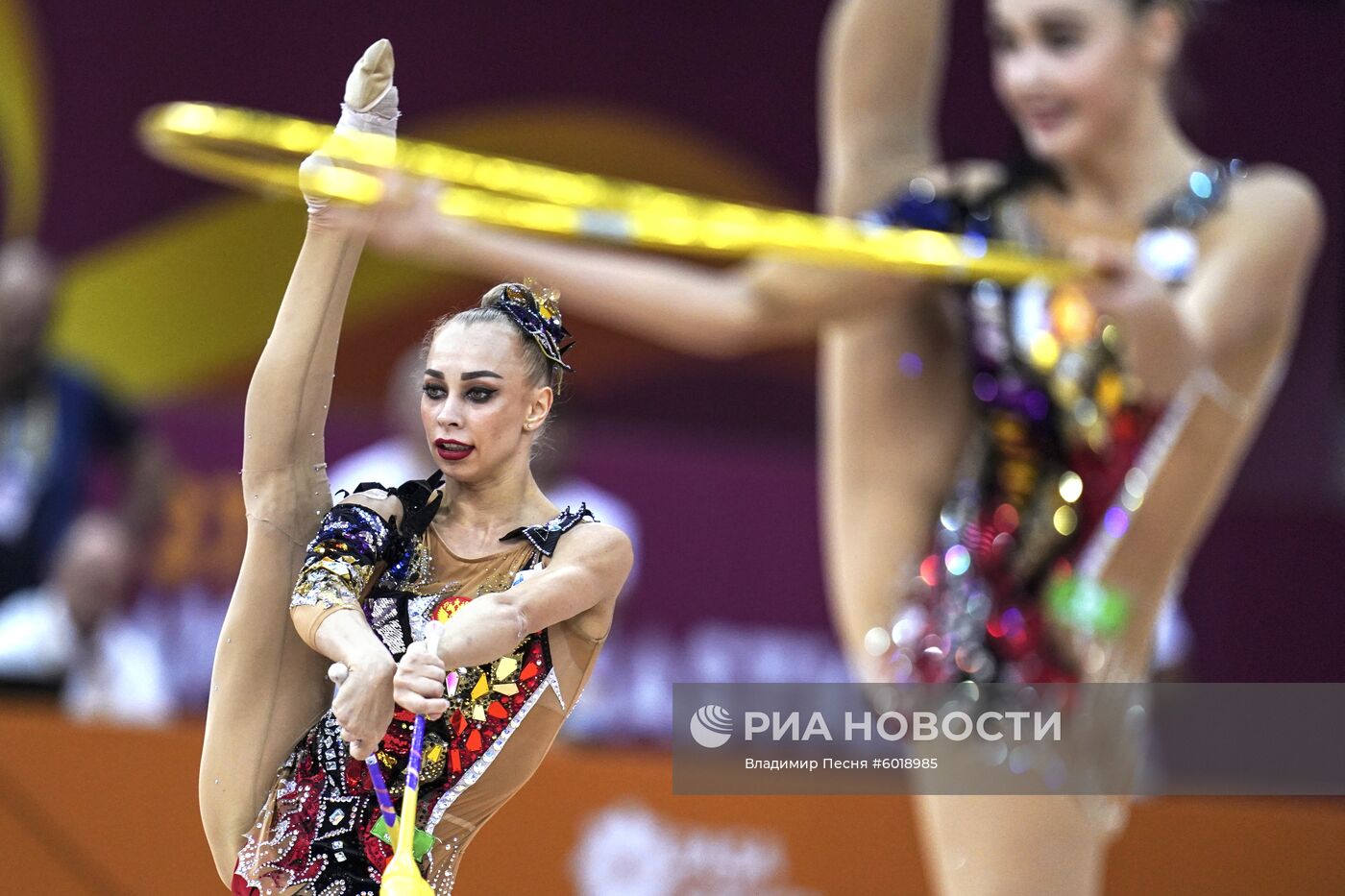 Художественная гимнастика. Чемпионат мира. Седьмой день