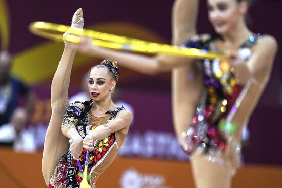 Художественная гимнастика. Чемпионат мира. Седьмой день